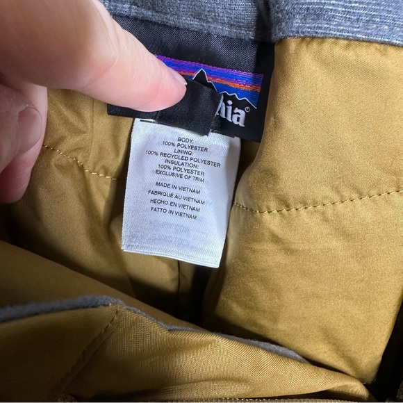 Patagonia Insulated Snowbelle Pants in Mulberry Brown Womens Size X-Large - Picture 7 of 9